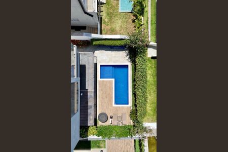 Piscina de casa de condomínio à venda com 4 quartos, 387m² em Alphaville, Santana de Parnaíba