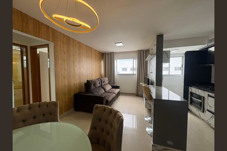 Apartamento à venda com 74m², 2 quartos e 1 vagasala  detalhe