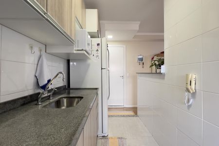 Apartamento à venda com 63m², 2 quartos e 1 vagaCozinha e Área de Serviço