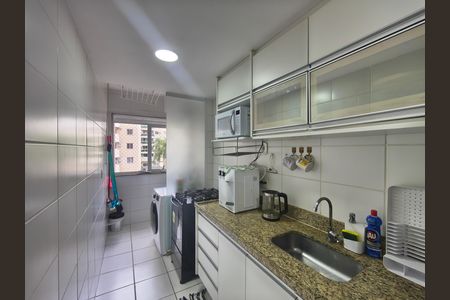 Cozinha de apartamento à venda com 3 quartos, 77m² em Taquara, Rio de Janeiro