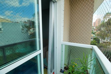 Varanda da Sala de apartamento à venda com 2 quartos, 103m² em Vila Guiomar, Santo André