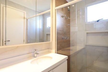 Apartamento para alugar com 110m², 3 quartos e 2 vagasBanheiro da Suíte 2