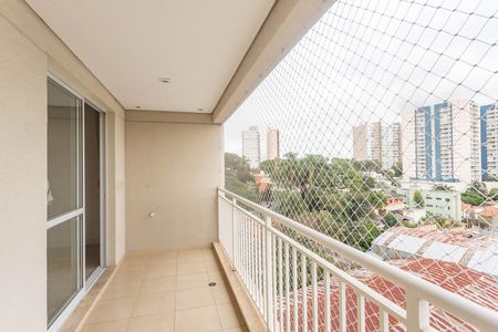 Varanda da sala  de apartamento para alugar com 3 quartos, 92m² em Centro, Diadema