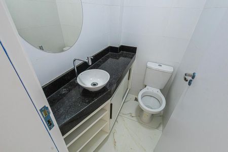 lavabo de casa de condomínio à venda com 2 quartos, 130m² em Santa Branca, Belo Horizonte