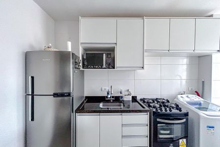 Cozinha - Armários de apartamento para alugar com 1 quarto, 34m² em Vila Esperança, São Paulo