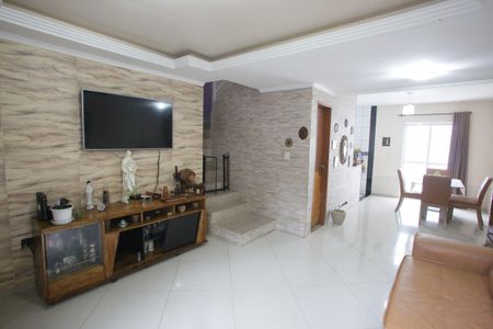 Sala de Estar de casa de condomínio à venda com 2 quartos, 180m² em Taquara, Rio de Janeiro