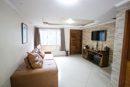 Sala de Estar de casa de condomínio à venda com 2 quartos, 180m² em Taquara, Rio de Janeiro