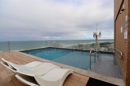Piscina de kitnet/studio para alugar com 1 quarto, 22m² em Stella Maris, Salvador