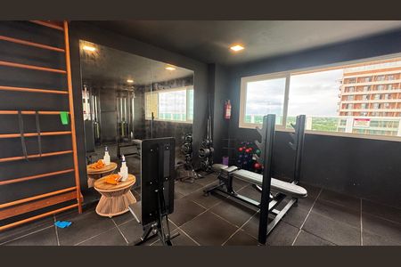 Studio para alugar com 22m², 1 quarto e 1 vaga Studio para alugar com 22m², 1 quarto e 1 vagaAcademia