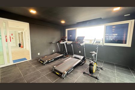 Studio para alugar com 22m², 1 quarto e 1 vaga Studio para alugar com 22m², 1 quarto e 1 vagaAcademia