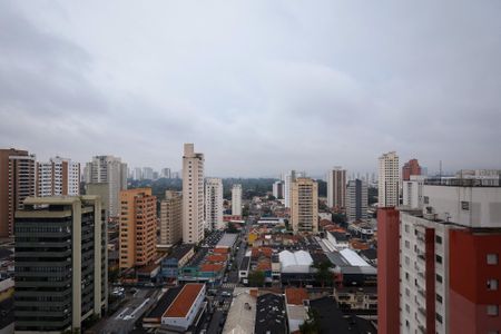Varanda da Sala vista  de apartamento para alugar com 1 quarto, 50m² em Chácara Santo Antônio (zona Sul), São Paulo