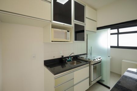 Cozinha de apartamento à venda com 1 quarto, 50m² em Chácara Santo Antônio (zona Sul), São Paulo