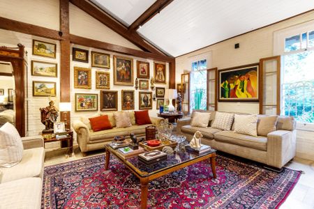 Sala de casa de condomínio à venda com 4 quartos, 290m² em Colinas do Ermitage (Sousas), Campinas