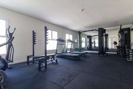 Apartamento para alugar com 52m², 2 quartos e 2 vagas Apartamento para alugar com 52m², 2 quartos e 2 vagasÁrea comum - Academia