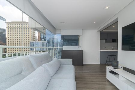 Apartamento para alugar com 56m², 1 quarto e 1 vaga Apartamento para alugar com 56m², 1 quarto e 1 vagaSala