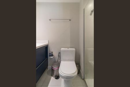 Apartamento para alugar com 56m², 1 quarto e 1 vaga Apartamento para alugar com 56m², 1 quarto e 1 vagaBanheiro da Suíte
