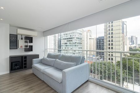 Apartamento para alugar com 56m², 1 quarto e 1 vaga Apartamento para alugar com 56m², 1 quarto e 1 vagaSala