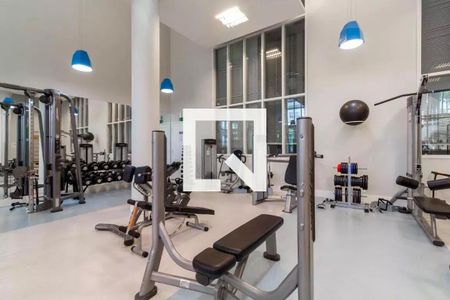 Apartamento para alugar com 56m², 1 quarto e 1 vaga Apartamento para alugar com 56m², 1 quarto e 1 vagaÁrea comum - Academia
