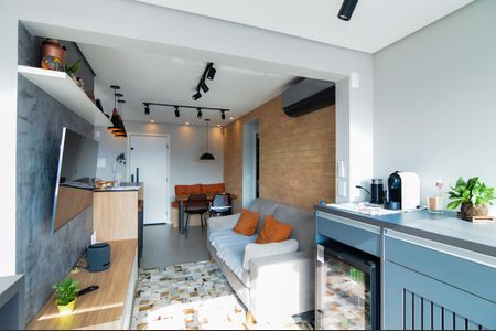 Apartamento à venda com 55m², 2 quartos e 2 vagasSala