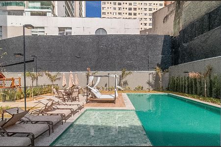 Apartamento para alugar com 24m², 1 quarto e sem vagaÁrea comum - Piscina