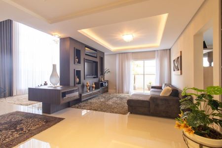 Sala de casa de condomínio à venda com 6 quartos, 430m² em Campo Comprido, Curitiba
