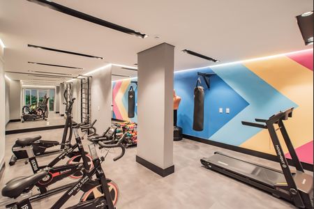 Studio para alugar com 24m², 1 quarto e sem vagaÁrea comum - Academia