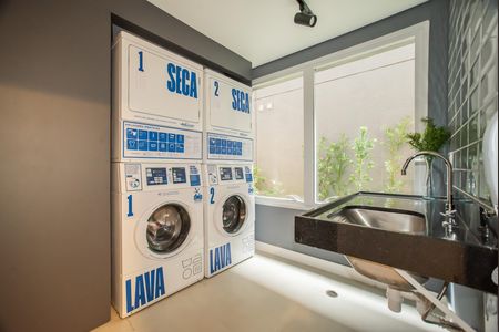 Studio para alugar com 24m², 1 quarto e sem vagaÁrea comum - Lavanderia