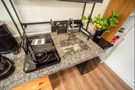 Studio para alugar com 24m², 1 quarto e sem vagaCozinha