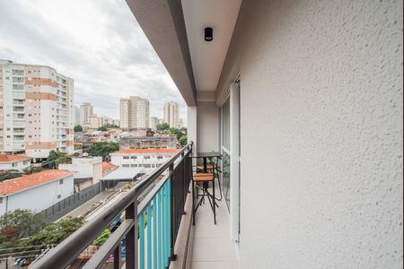 Varanda de kitnet/studio para alugar com 1 quarto, 24m² em Vila da Saúde, São Paulo