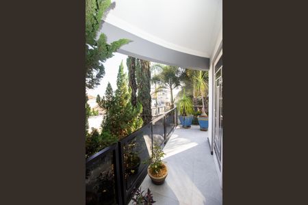 Varanda da Sala de casa à venda com 3 quartos, 366m² em Europa, Contagem