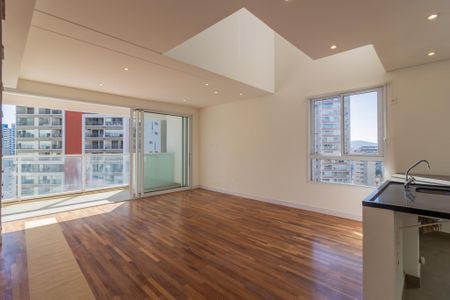 Sala/Cozinha de apartamento para alugar com 1 quarto, 95m² em Sumaré, São Paulo
