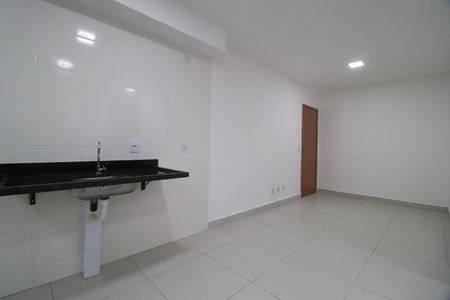 Sala de apartamento para alugar com 2 quartos, 52m² em Novo Mundo, Uberlândia