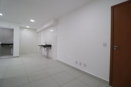 Sala de apartamento para alugar com 2 quartos, 52m² em Novo Mundo, Uberlândia