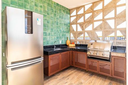 Apartamento para alugar com 37m², 1 quarto e sem vaga Apartamento para alugar com 37m², 1 quarto e sem vagaÁrea comum - Churrasqueira