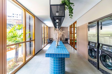 Apartamento para alugar com 37m², 1 quarto e sem vaga Apartamento para alugar com 37m², 1 quarto e sem vagaLavanderia