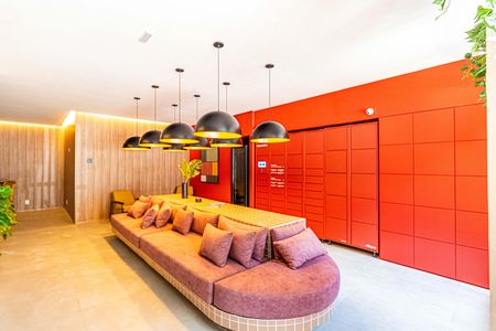 Apartamento para alugar com 37m², 1 quarto e sem vaga Apartamento para alugar com 37m², 1 quarto e sem vagaHall