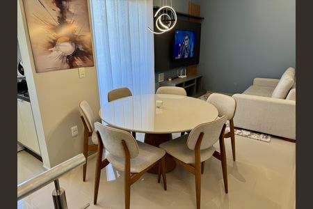 Sala de Jantar de apartamento para alugar com 3 quartos, 92m² em Ingleses do Rio Vermelho, Florianópolis