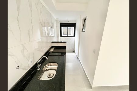 Apartamento à venda com 48m², 2 quartos e sem vaga Apartamento à venda com 48m², 2 quartos e sem vagaCozinha e Área de Serviço