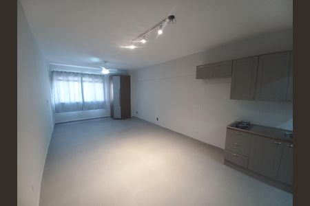 Sala/Cozinha de kitnet/studio para alugar com 1 quarto, 33m² em Campos Elíseos, São Paulo