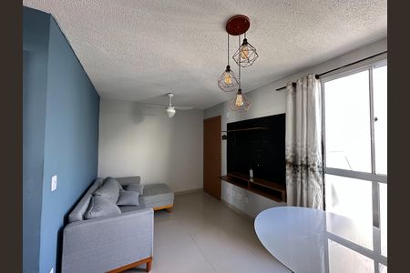 Sala de apartamento para alugar com 2 quartos, 55m² em Jardim Sol Nascente, Jacareí
