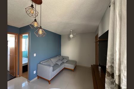 Sala de apartamento para alugar com 2 quartos, 55m² em Jardim Sol Nascente, Jacareí