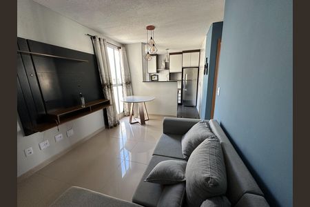 Sala de apartamento para alugar com 2 quartos, 55m² em Jardim Sol Nascente, Jacareí