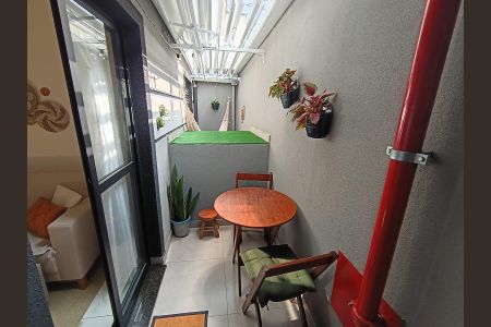 Apartamento à venda com 40m², 1 quarto e sem vagaVaranda