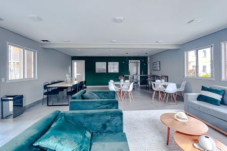 Apartamento para alugar com 28m², 1 quarto e sem vagaÁrea comum - Salão de festas