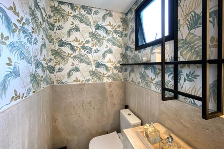 Casa de condomínio à venda com 470m², 5 quartos e 4 vagasLavabo do Espaço Gourmet