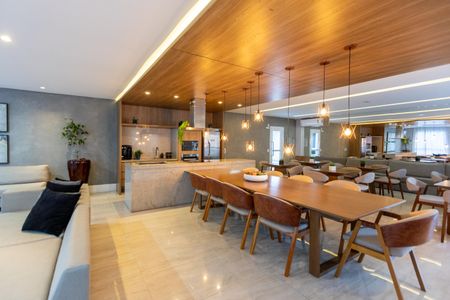 Apartamento à venda com 55m², 2 quartos e 1 vagaÁrea comum - Salão de festas