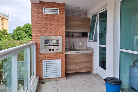 Varanda da Sala de apartamento para alugar com 2 quartos, 73m² em Maravista, Niterói