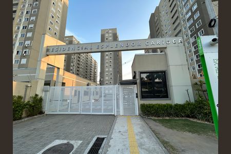 Apartamento para alugar com 40m², 2 quartos e sem vagaFachada e portaria