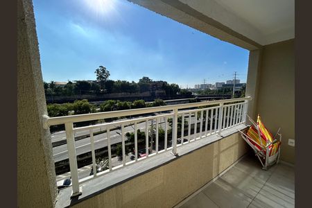Varanda da Sala de apartamento para alugar com 2 quartos, 40m² em Del Castilho, Rio de Janeiro