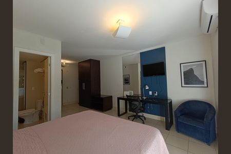 Studio para alugar com 38m², 1 quarto e sem vaga Studio para alugar com 38m², 1 quarto e sem vagaQuarto. escritorio e armario